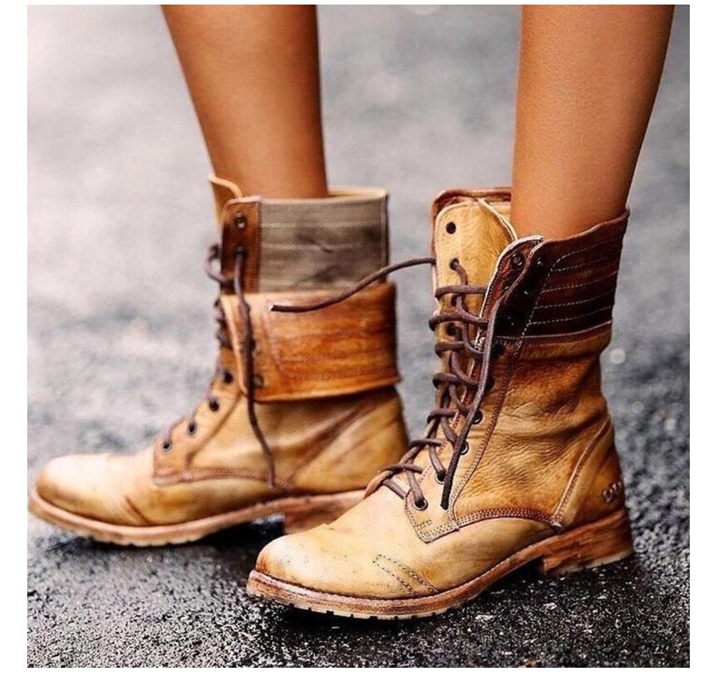 Sylis | Elegant boots with laces at the front