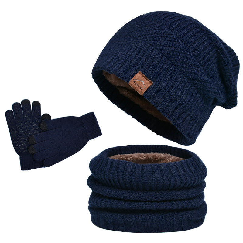Sylis-Mode - Leisure Winter Plush 3-piece Set for Men