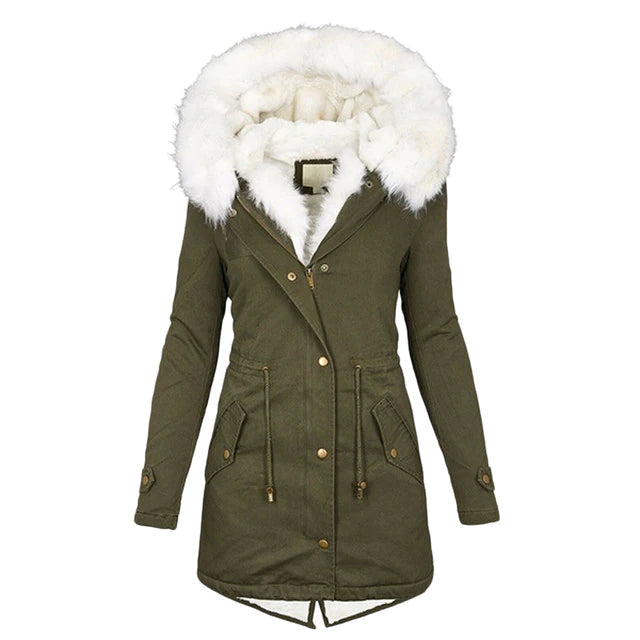 Sylis-Mode - Luxury Lined Women's Winter Coat