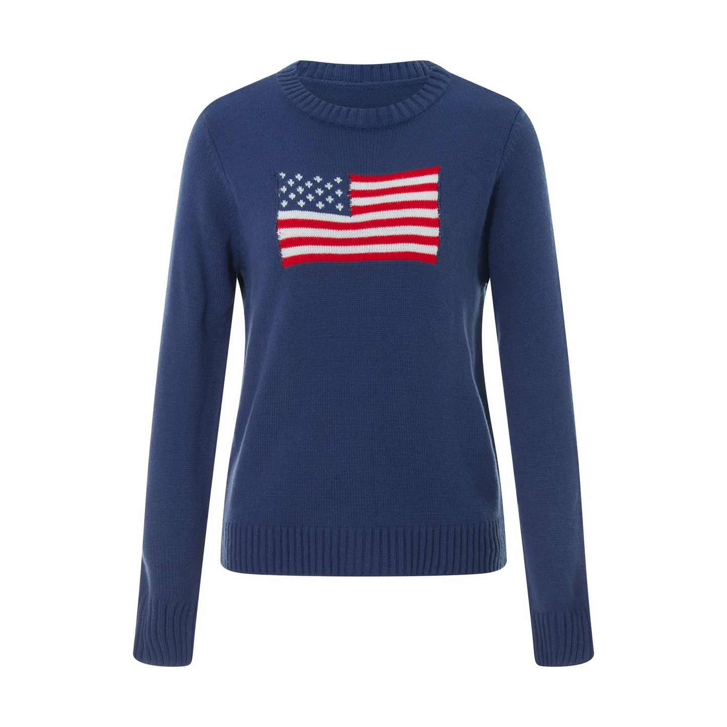 Sylis-Mode | Knit sweater American flag