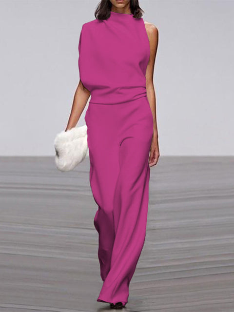 Sylis | Round neck jumpsuit