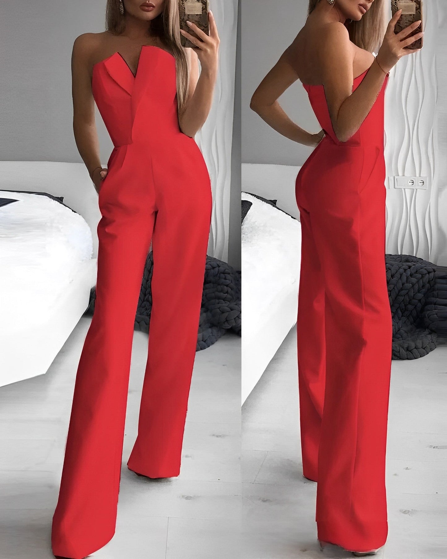 Sylis sleeveless V neck