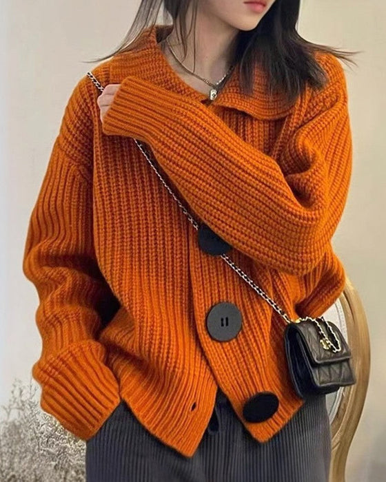Sylis | Cardigan with large buttons for women