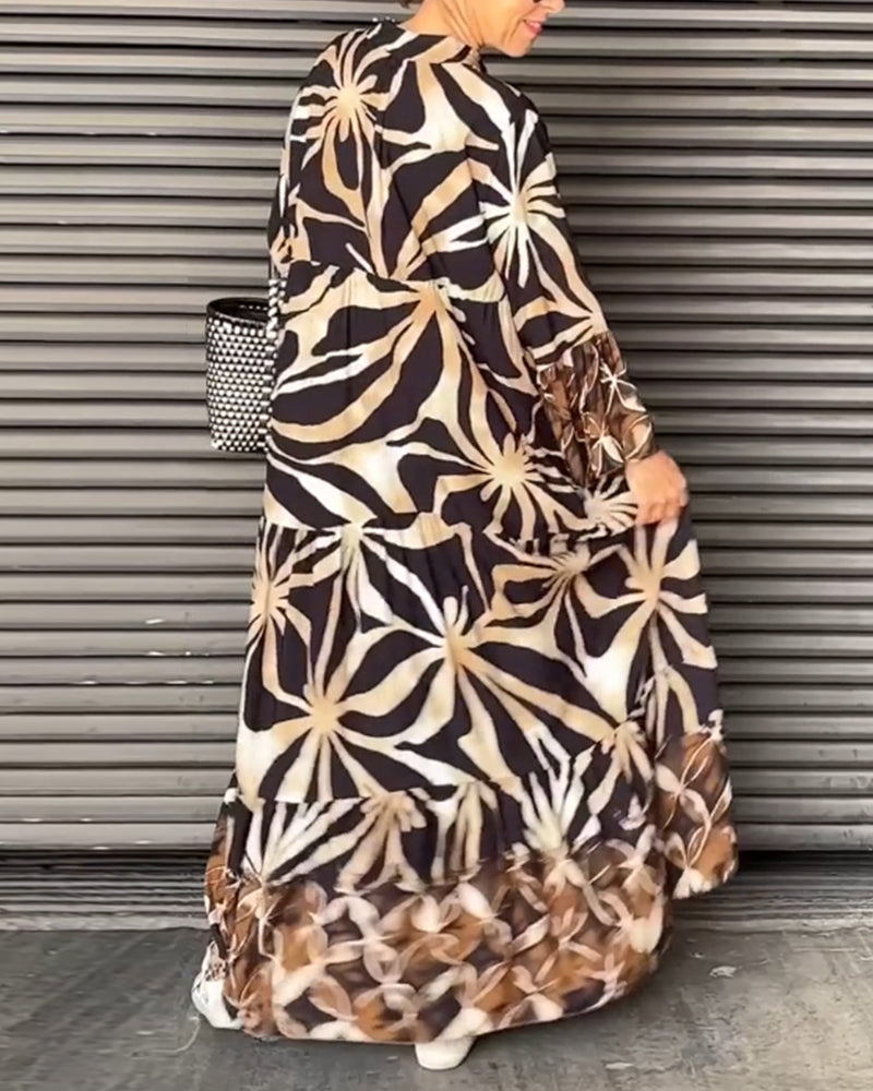 Sylis | Women's Printed Long Maxi