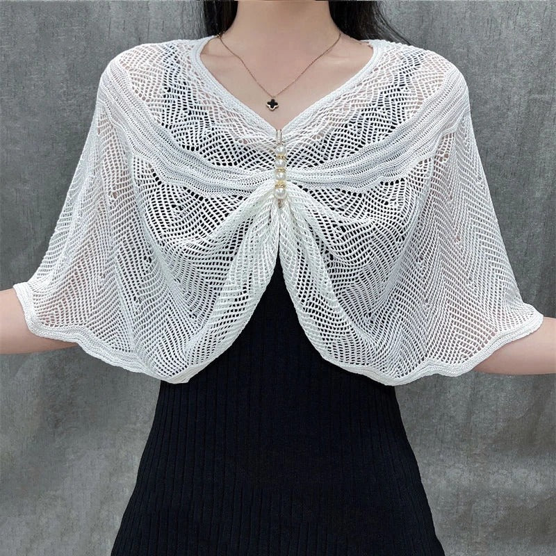 Sylis - Stylish Knitted Lace Shawl