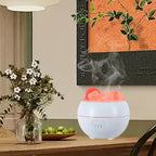Salt Lamp Diffuser - 3-in-1 Essential Oil Diffuser, Himalayan Salt Lamp & Air Humidifier