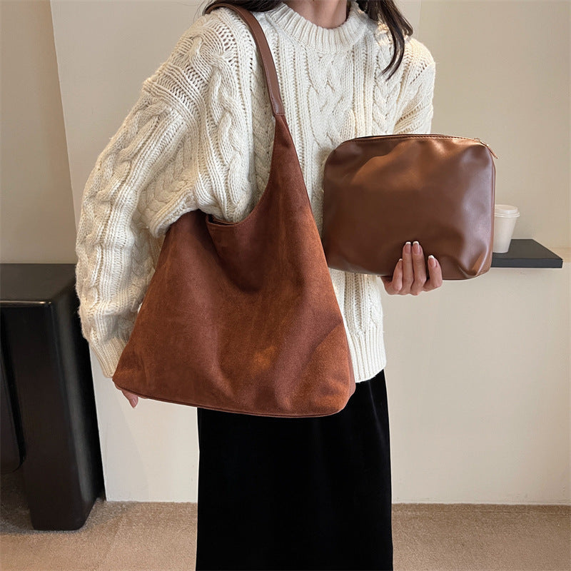 Sylis | Stylish Suede Shoulder Bag