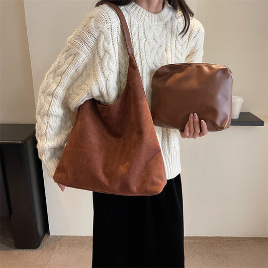 Sylis | Stylish Suede Shoulder Bag