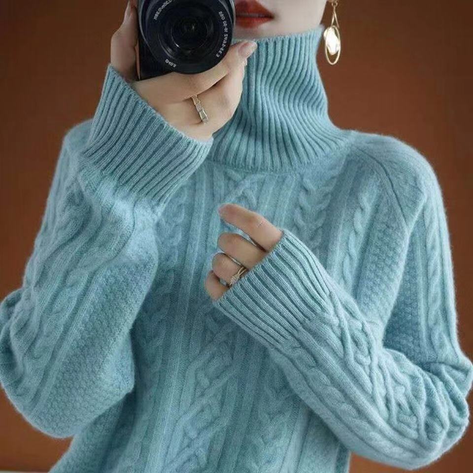 Sylis-Mode | Knitted Turtleneck Sweater