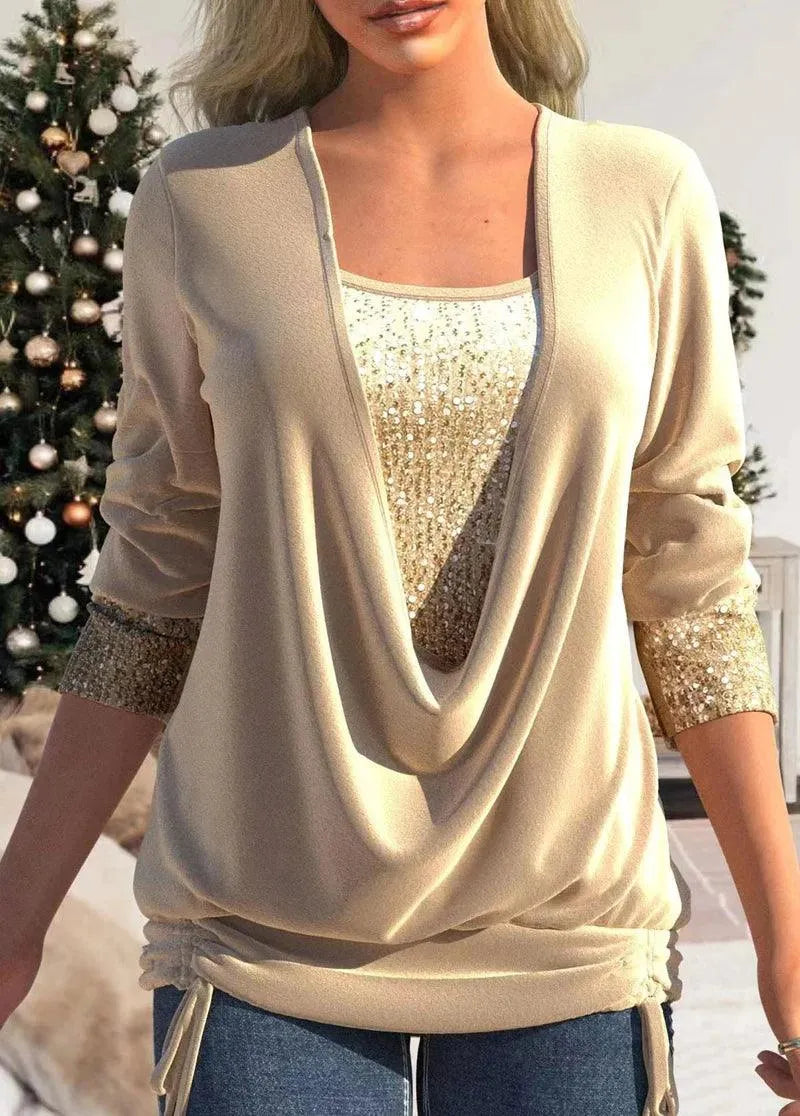 Sylis | Formal Shimmering Blouse