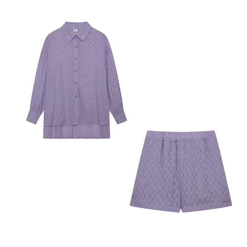 Sylis | Breezy Shirt and Shorts Set