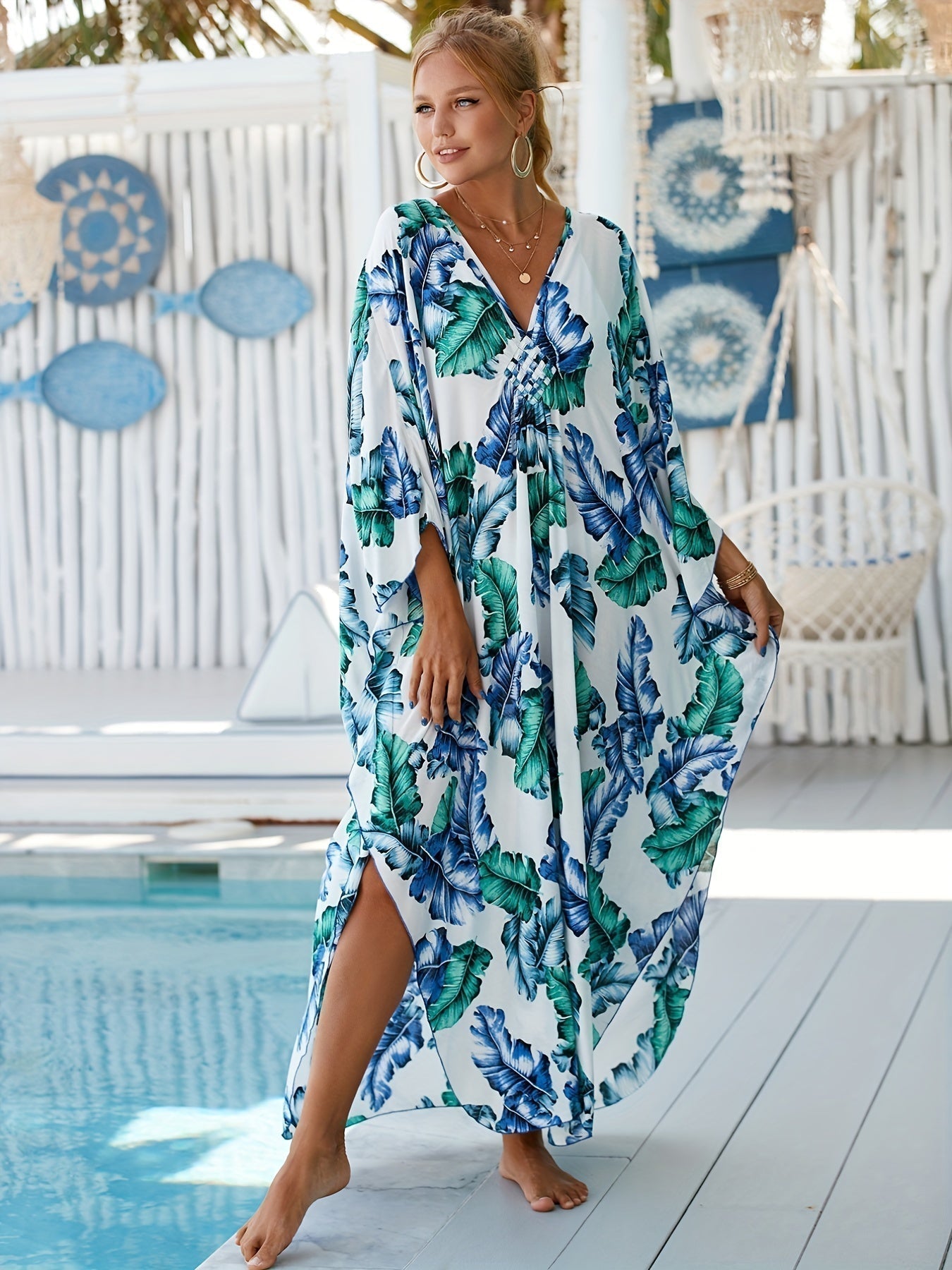 Sylis | Soft Tropical Bamboo Dress