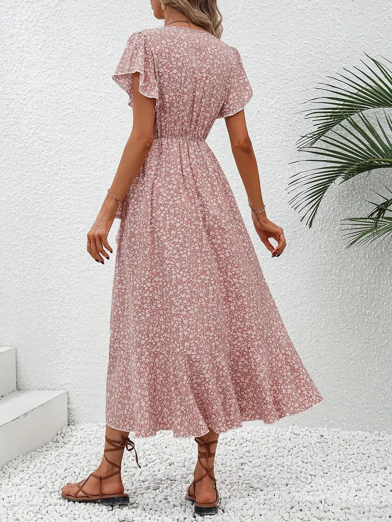 Sylis | Floral Midi Dress