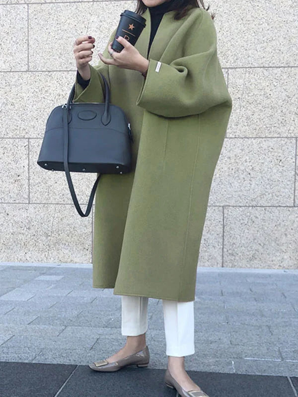 Sylis | Long wool coat for women