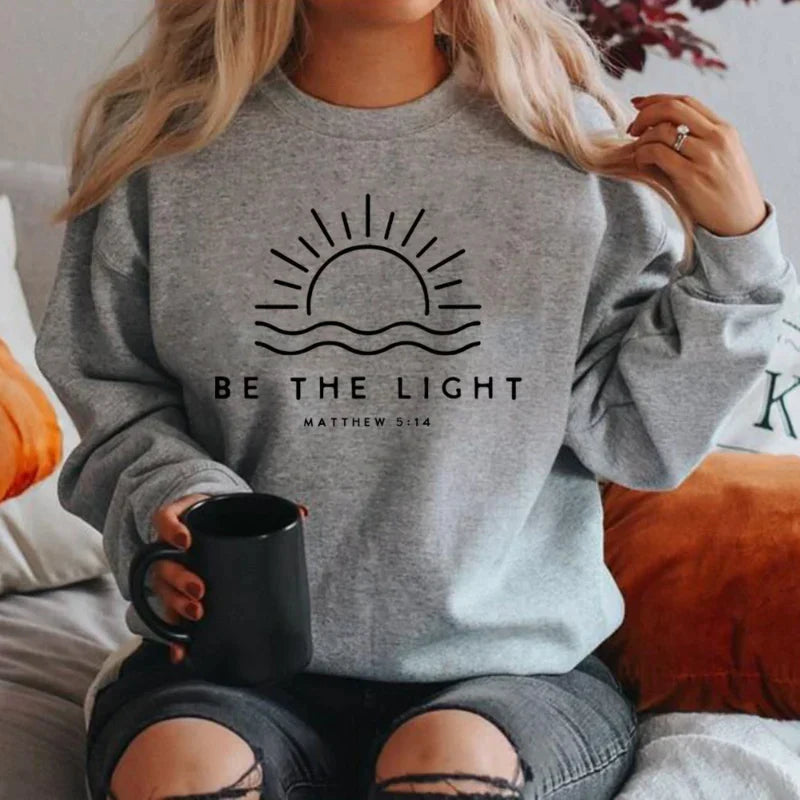 Sylis | Be The Light Casual Sweatshirt