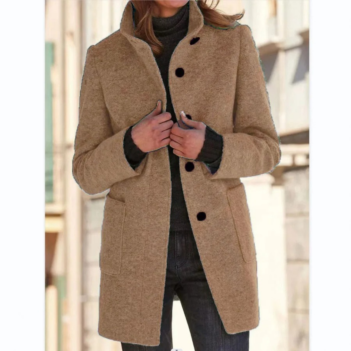 Vintage wool cardigan for women - Kayla