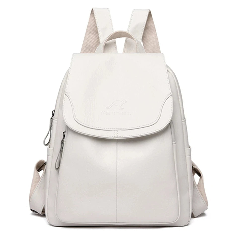 Sylis | Anti-theft backpack made of leather