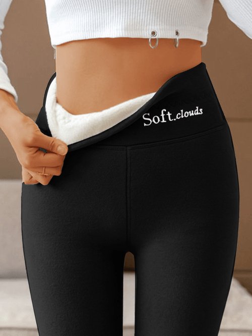 Sylis | Clouds - Warm Thermal Leggings