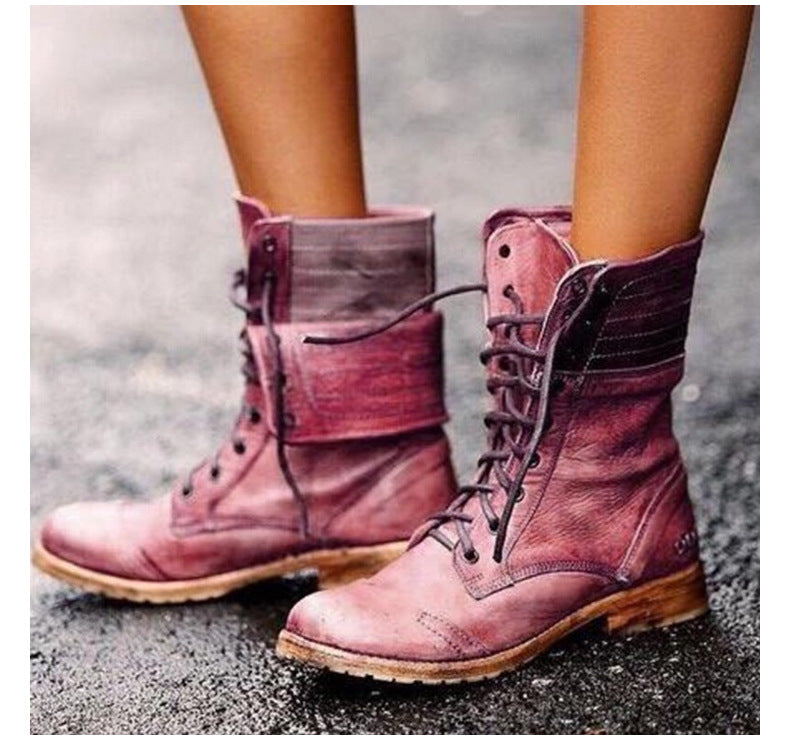 Sylis | Elegant boots with laces at the front
