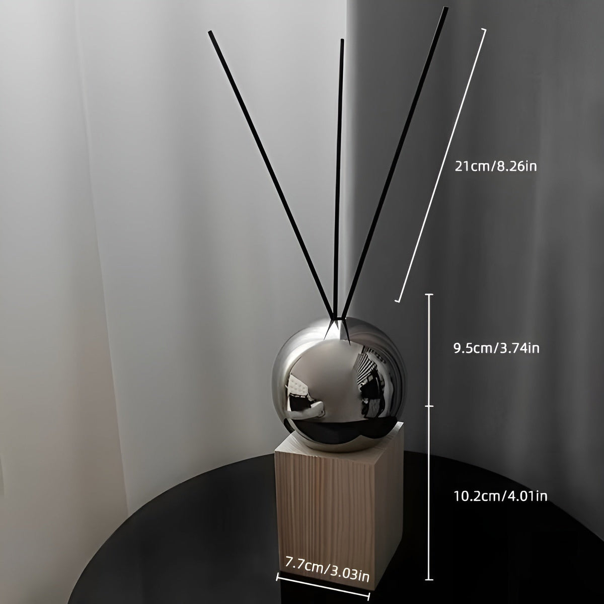 Stainless Steel Aroma Diffuser – Relaxing Room Fragrance with Essential Oils | Decorative for Home and Hotel