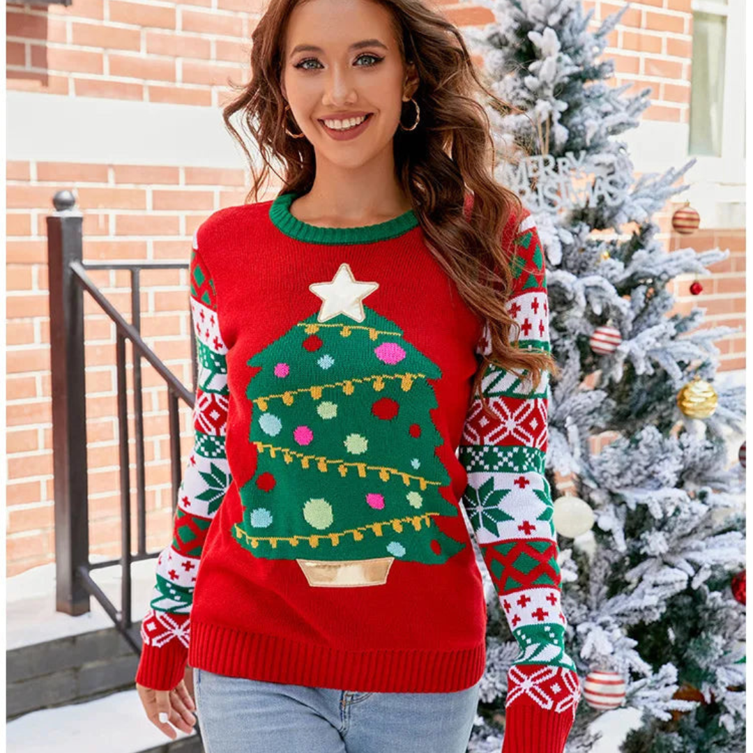 Sylis | Women's Comfortable Warm Christmas Sweater