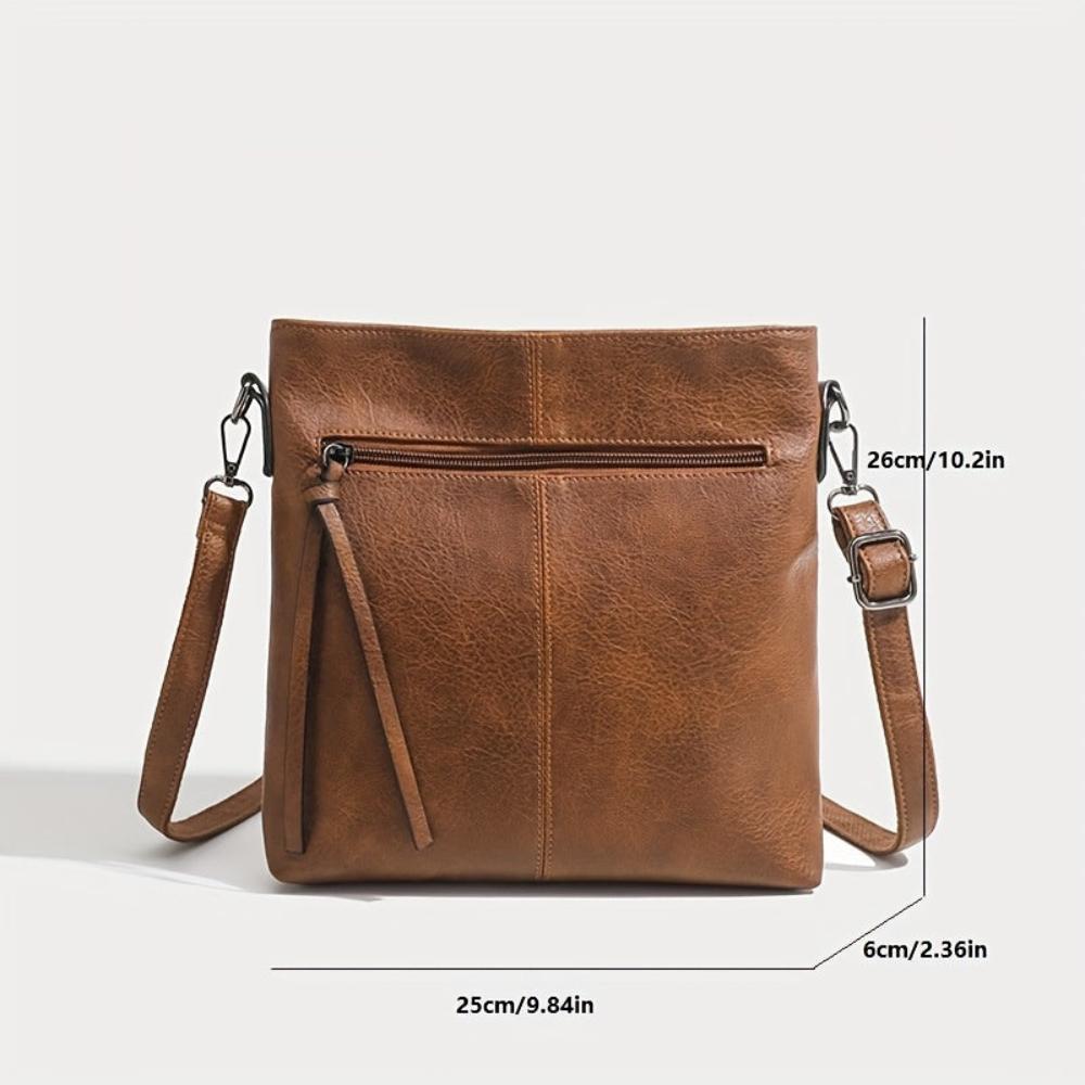 Sylis - Retro Square Crossbody Bag