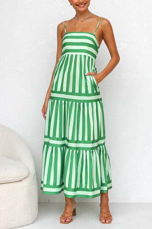 Sylis | Striped Maxi Dress