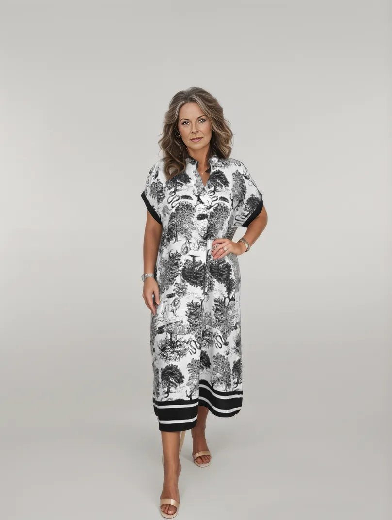 Sylis | Print dress