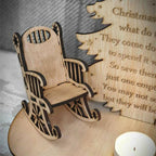Christmas Memorial Candles Ornament In Memory of Loved Ones
