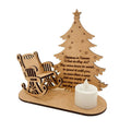 Christmas memorial candles ornament to remember loved ones