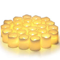 Set of 24 LED Flameless Candles - GlowFlicker