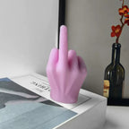 Middle Flame Humorous Candle