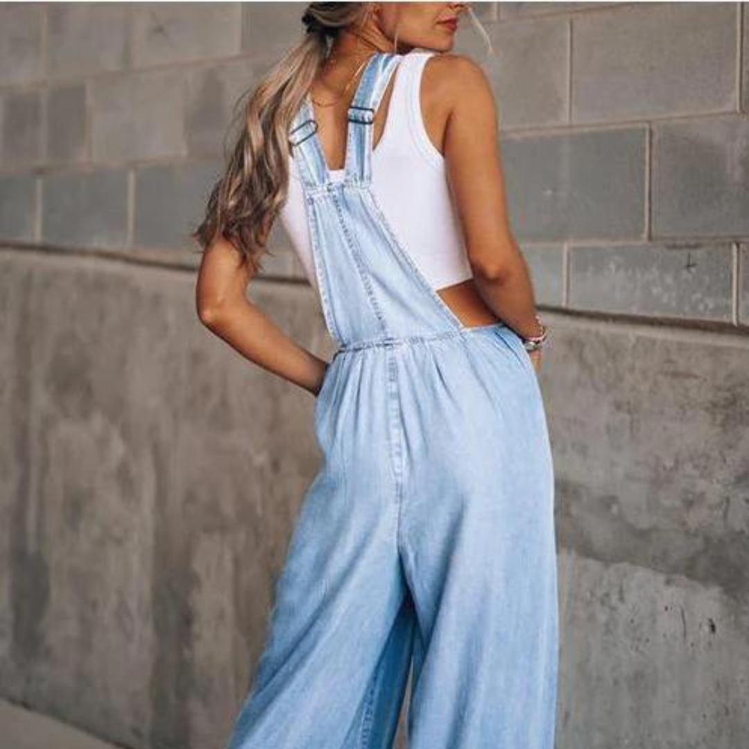 Sylis | Denim Jumpsuit