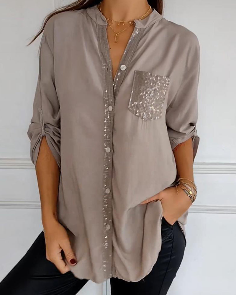 Sylis | V-Neck Casual Top