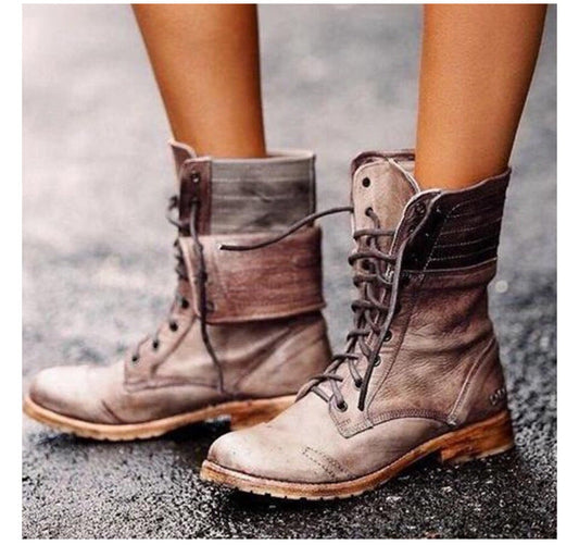 Sylis | Elegant boots with laces at the front
