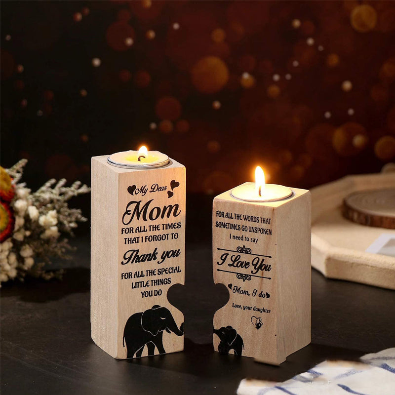 Smile A Lot More - Candle holder