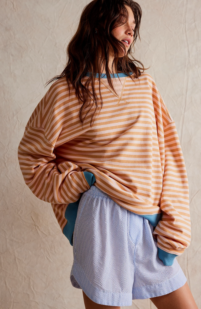 Sylis-Mode | Striped Oversized Sweater