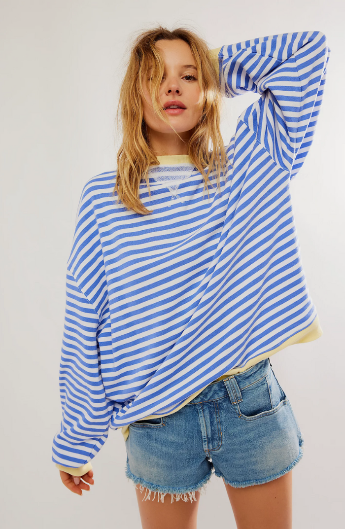 Sylis-Mode | Striped Oversized Sweater