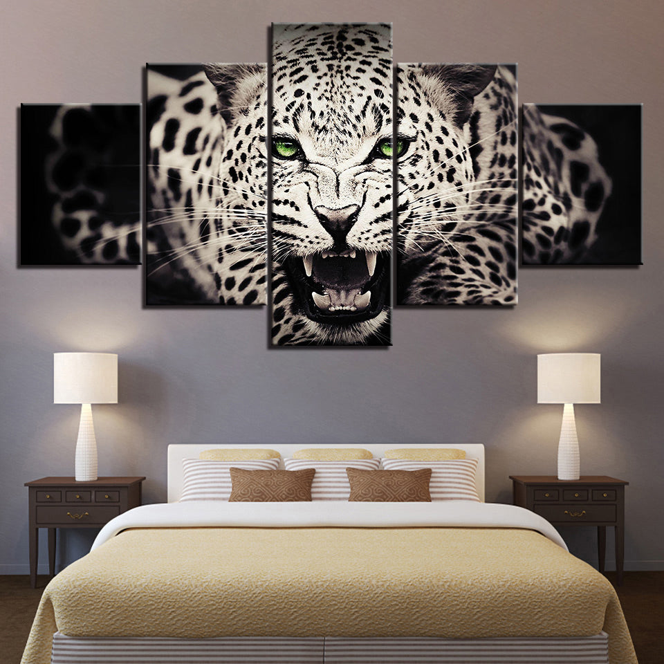 Wild Feline - Canvas Wall Art Painting