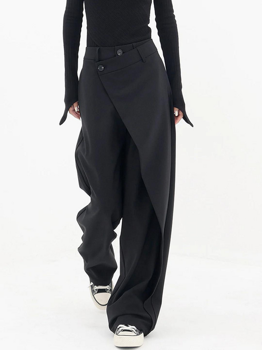 Sylis | Asymmetric Baggy Trousers