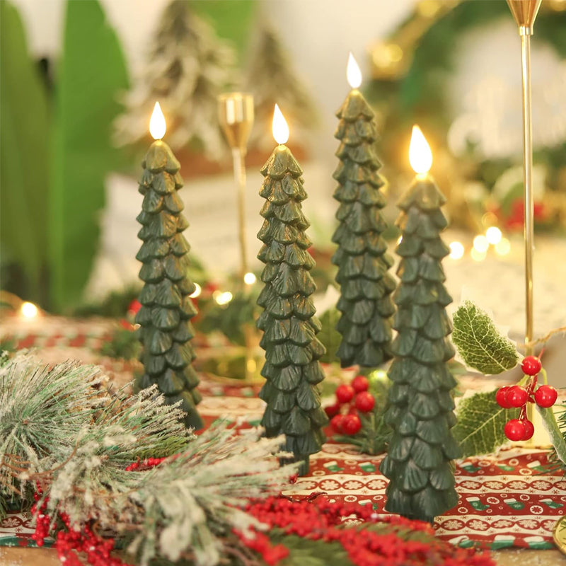 LED Christmas Tree Candles with Remote
