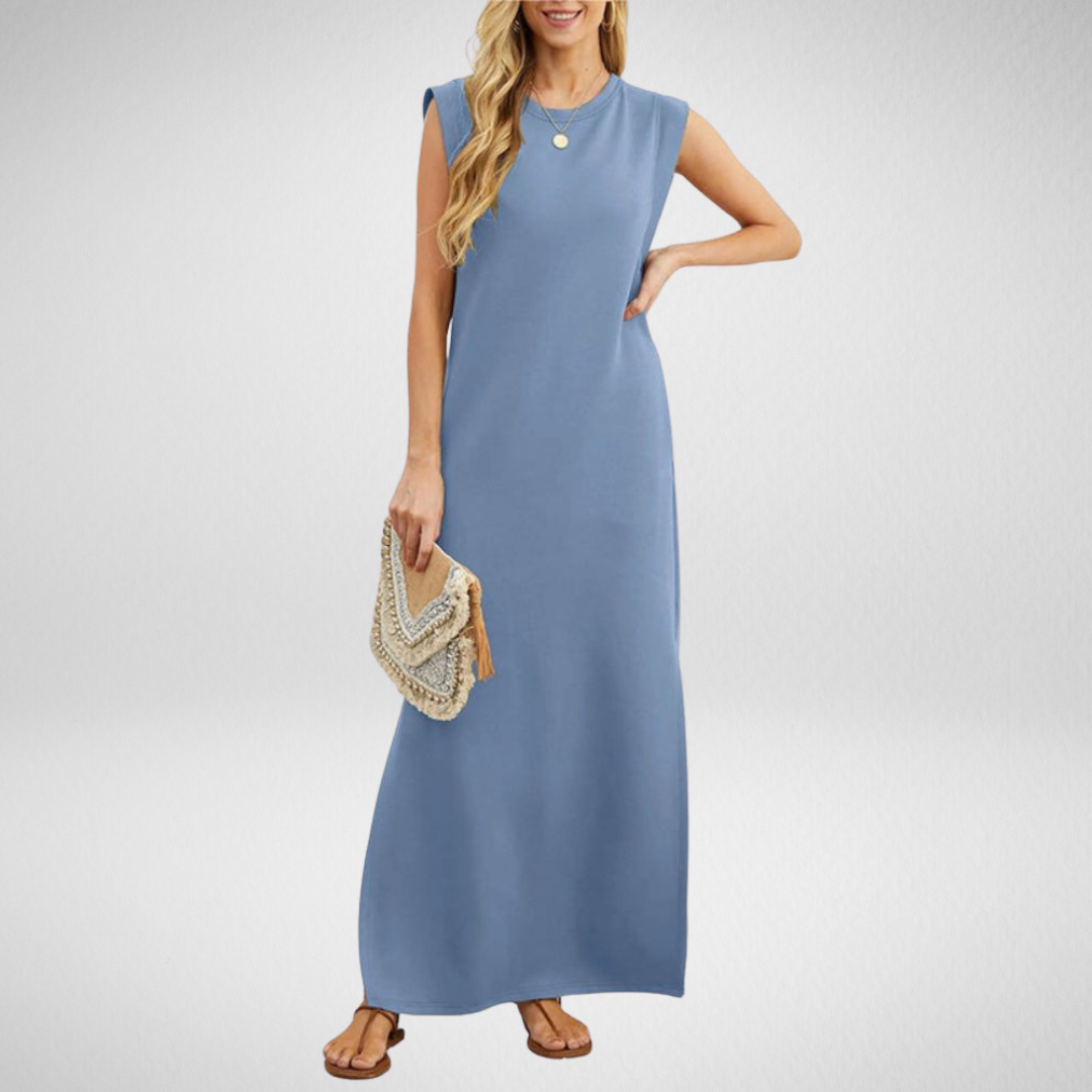 Sylis | Sleeveless Maxi A-Line Dress