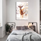 Young Elegant Deer - Canvas Wall Art Painting