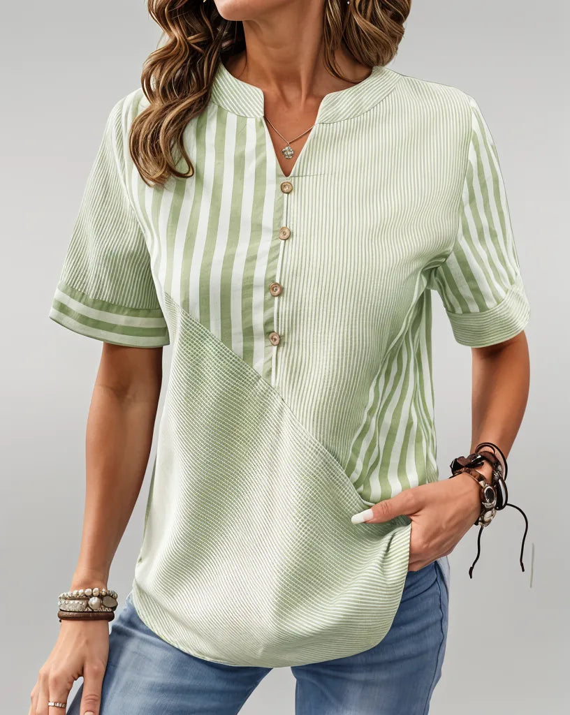 Sylis  | Elegant Striped Blouse