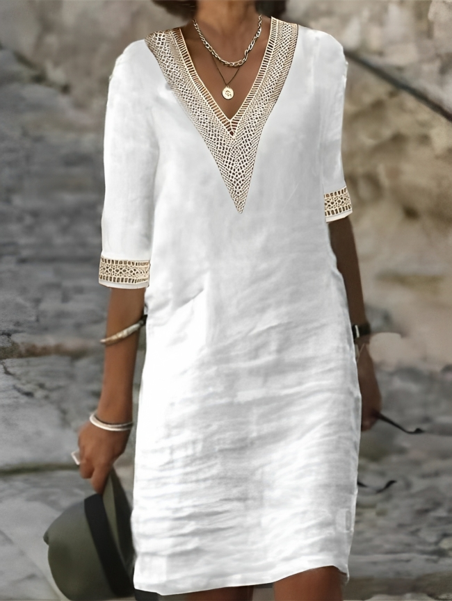 Sylis | Cotton Linen Dress