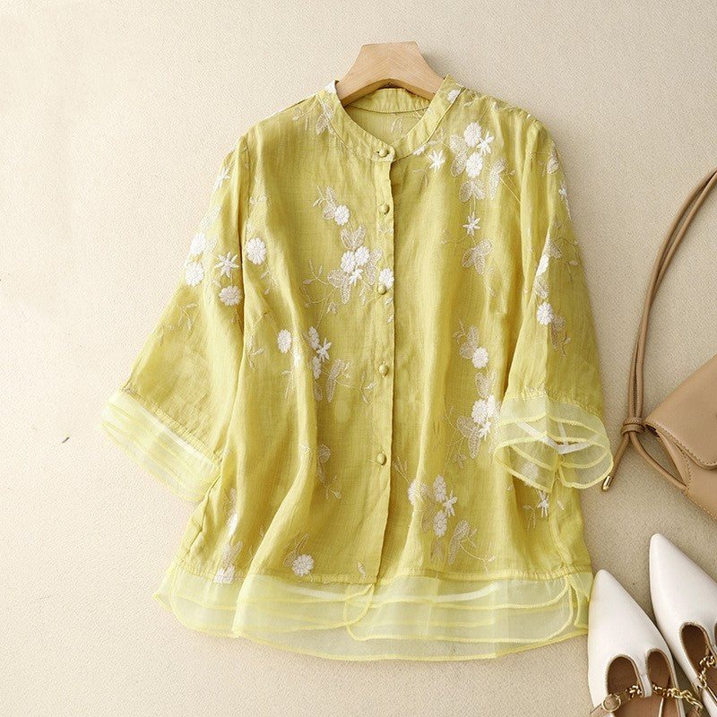 Sylis | Vintage Embroidered Blouse