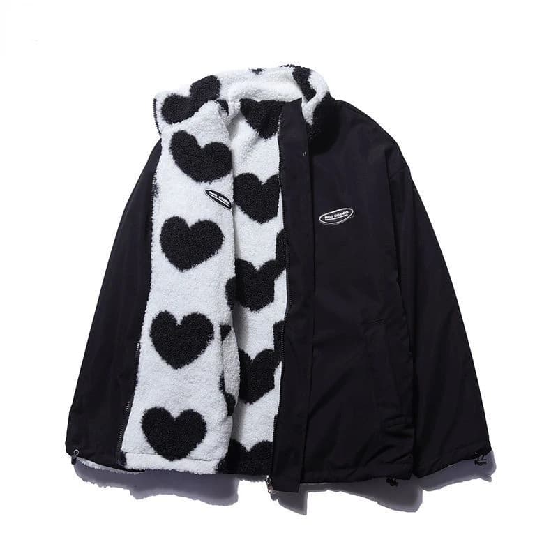 Sylis | Heart-Lined Reversible Jacket