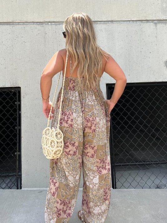 Sylis | Print Loose Jumpsuit