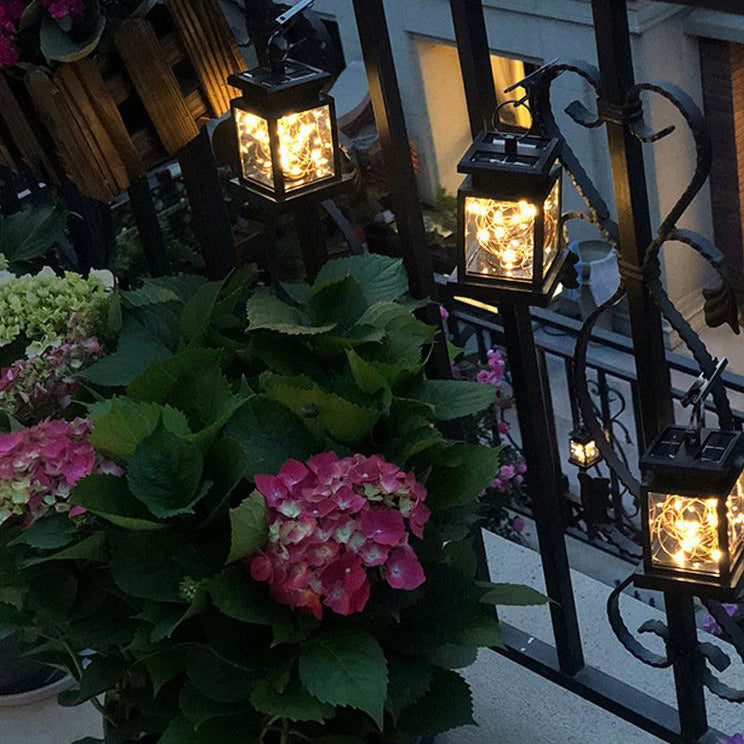 Modern Solar Star Candle ABS Waterproof LED Outdoor Lights