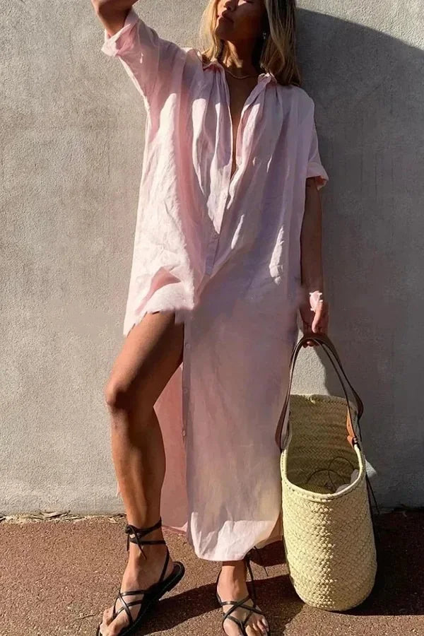 Sylis | Timeless Linen Spring Dress